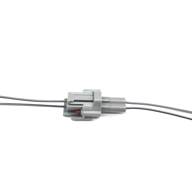 2 Pin Gray Motorcycle Light Connector Pigtail - ENJOE Harness