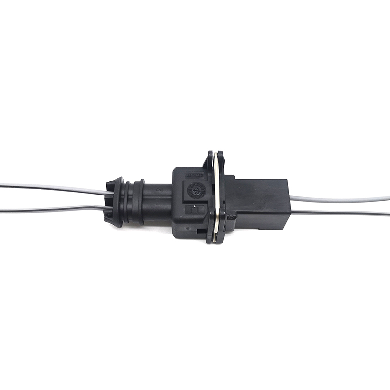 2 Pin Panel-Mount Motorcycle Light Connector Pigtail - ENJOE Harness