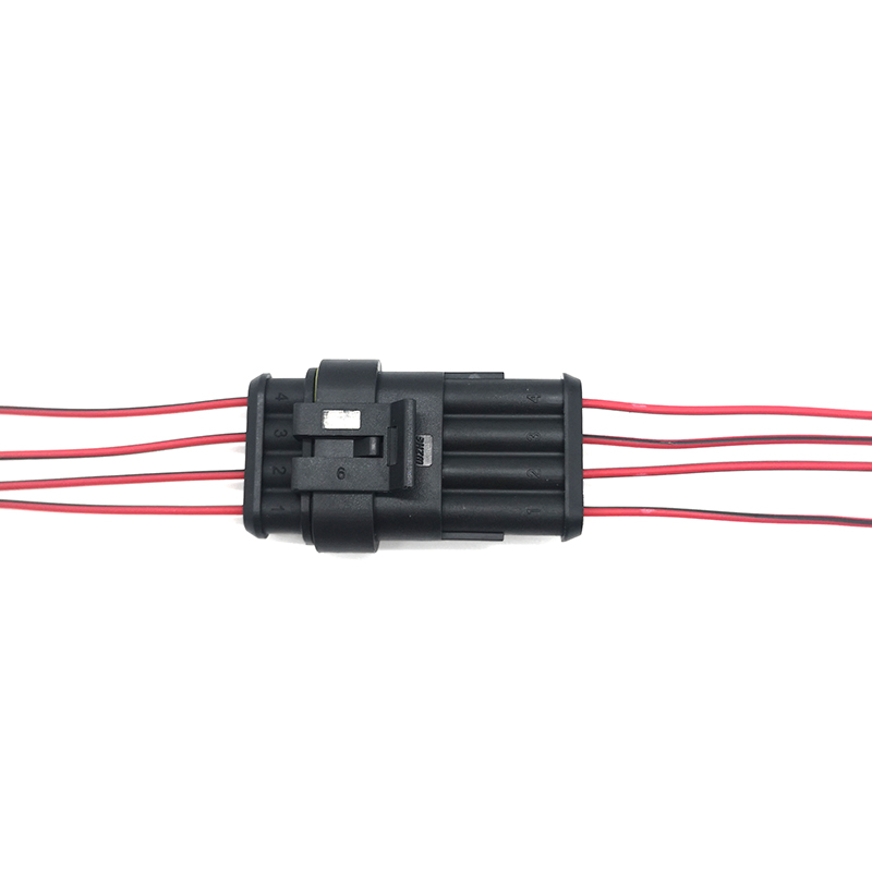 4 Pin Sealed Automotive Light Connector Pigtail - ENJOE Harness