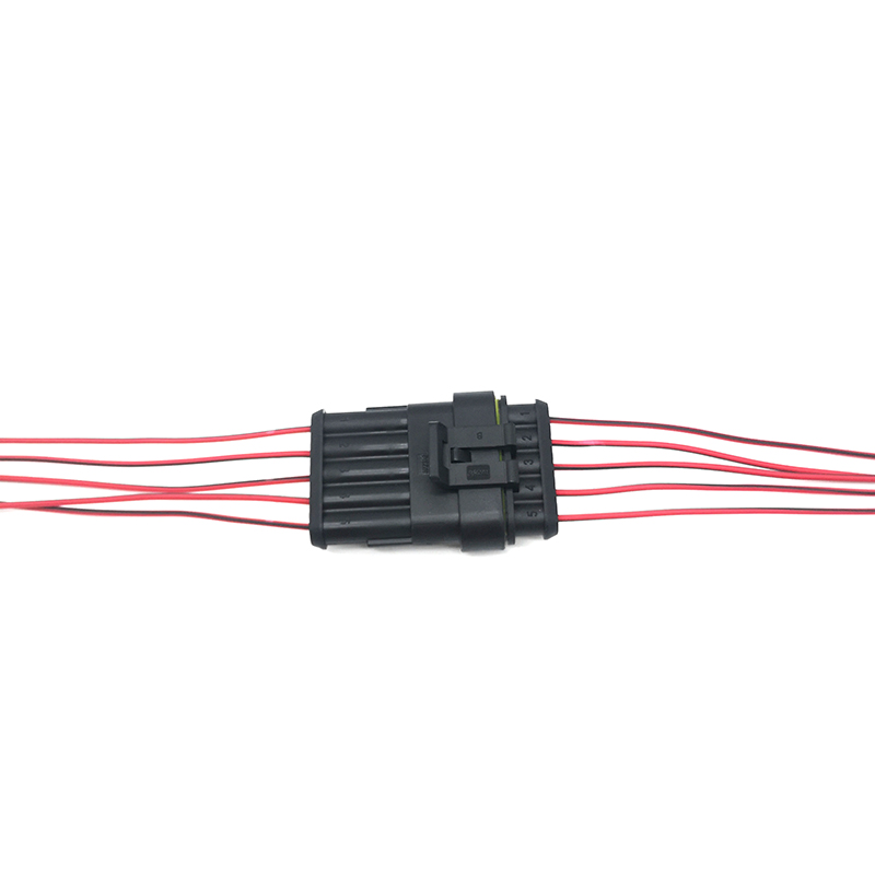 6 Pin Sealed Automotive Light Connector Pigtail - ENJOE Harness