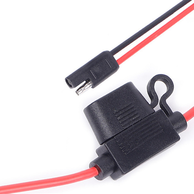 Fused SAE Power Cable with Dust Cap - ENJOE Harness
