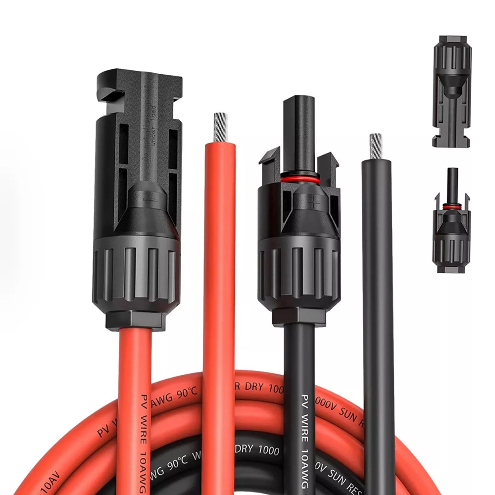 MC4 to Open-End PV Cable Lead - ENJOE Harness