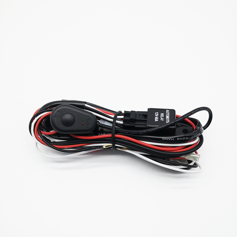Relay Light Wiring Harness with Switch - ENJOE Harness