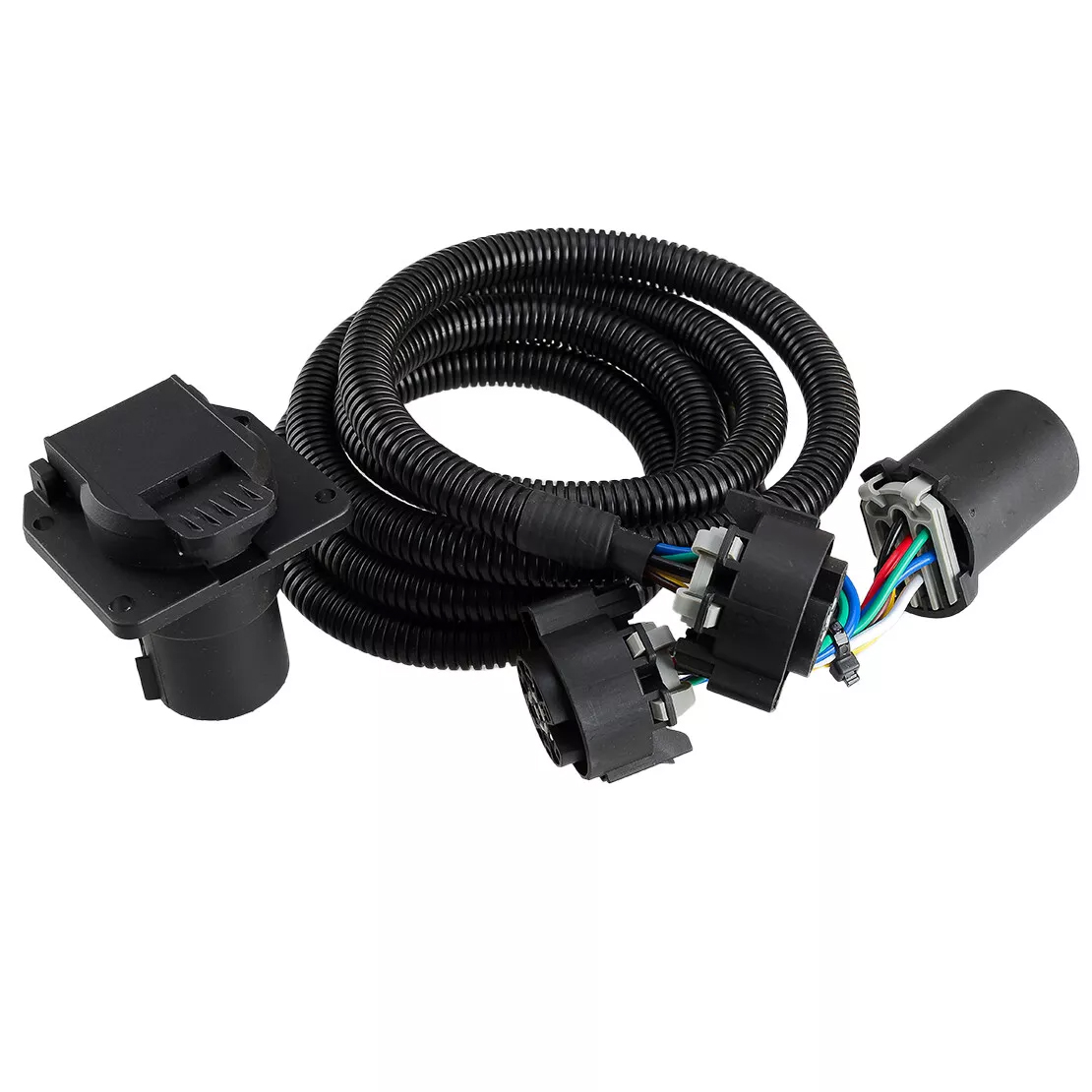 56070 7-Way Truck Bed Trailer Wiring Harness Extension - ENJOE