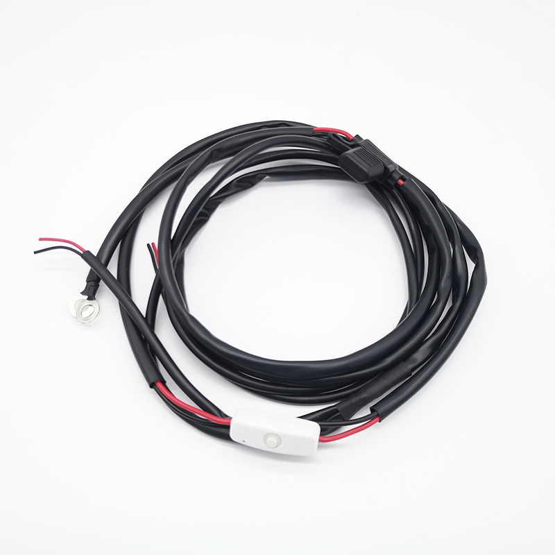 SAE Battery Harness with Inline Fuse & Switch - ENJOE Harness
