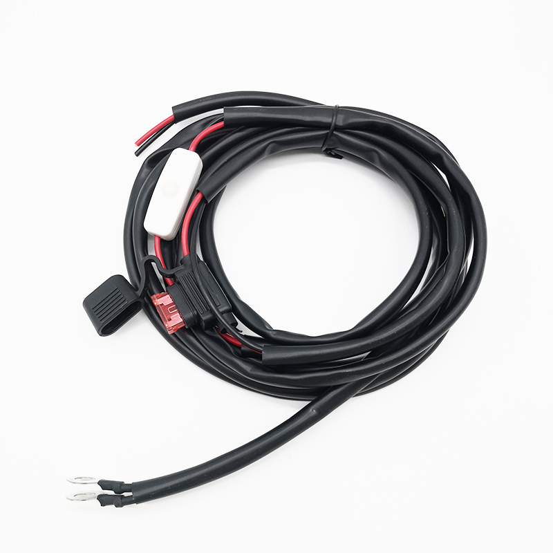 SAE Battery Harness with Inline Fuse & Switch - ENJOE Harness