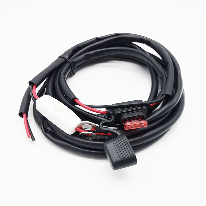 SAE Battery Harness with Inline Fuse & Switch - ENJOE Harness